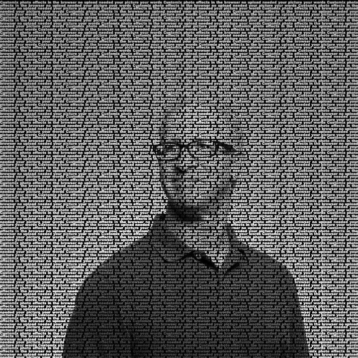 Retrato de texto